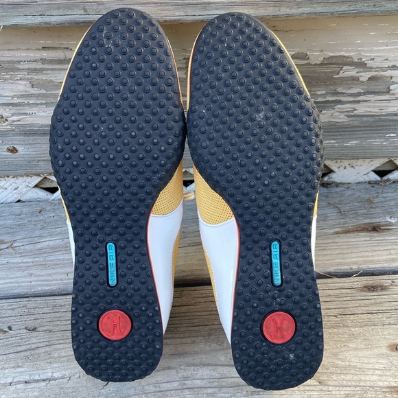 Cole Haan x Nike Air Vintage Yellow Mesh Sneaker Shoes Women's Size 9 - Picture 9 of 14